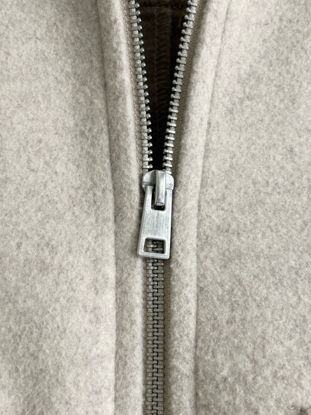 Mango Sandstone Zip-Front Jacket - Picture 3 of 6